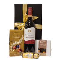 Red Wine and Chocolates Gift Box