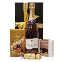 Sparkling Rosé and Chocolates