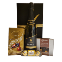 Sparkling Wine and Chocolates Gift Box