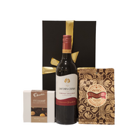 Wine & Duo Chocolate Gift Box 