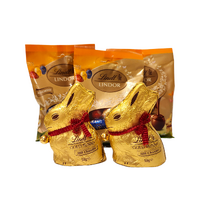 A Bucket of Lindt Easter Chocolates & Gold Bunny